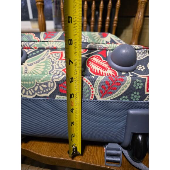 Vera Bradley Lighten Up Rolling Backpack Retired Nomadic Floral Print - Picture 9 of 10